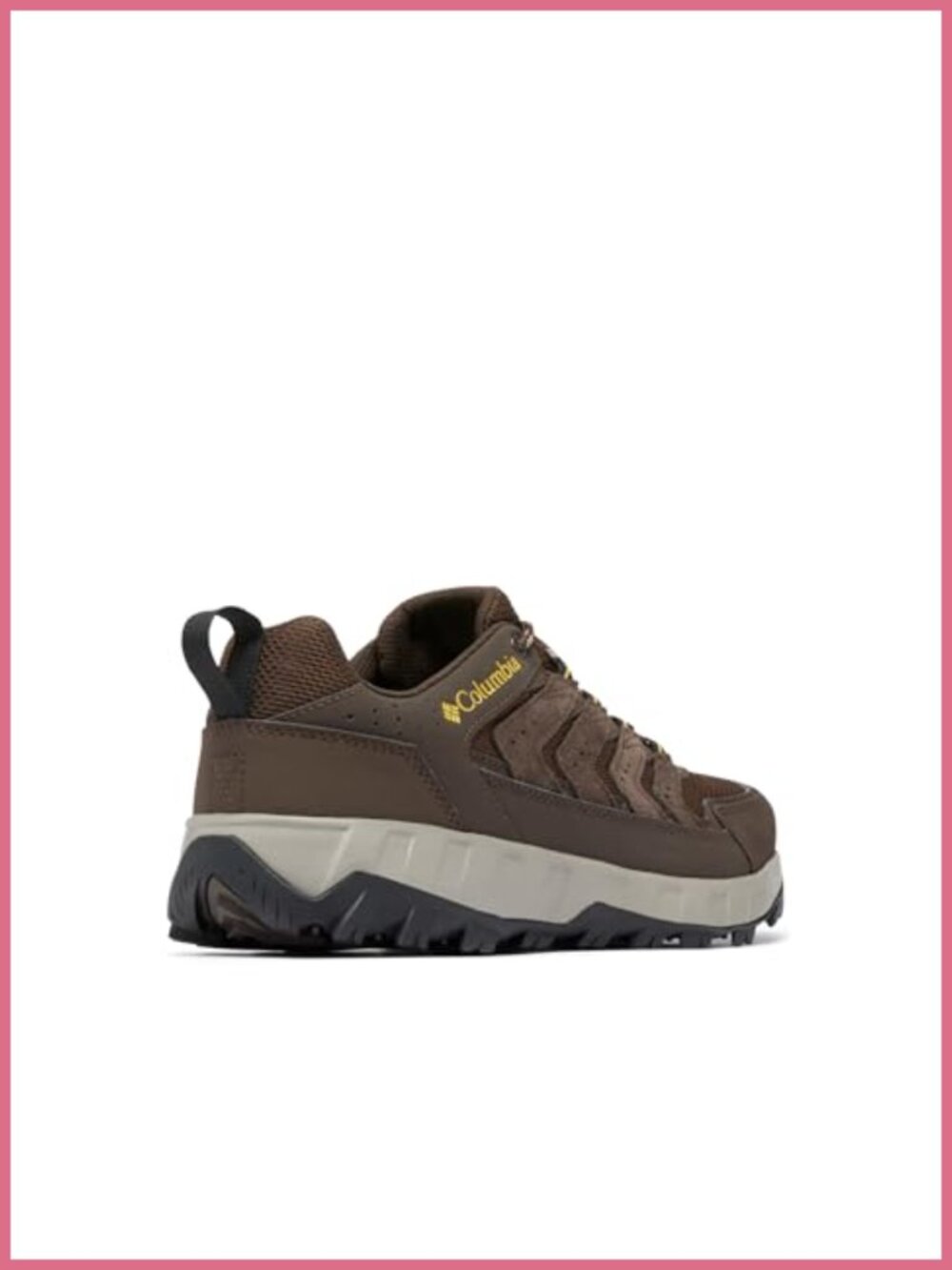 Men's Waterproof Suede Mesh Hiking Shoes Trail Athletic Lace-Up - Picture 2 of 6